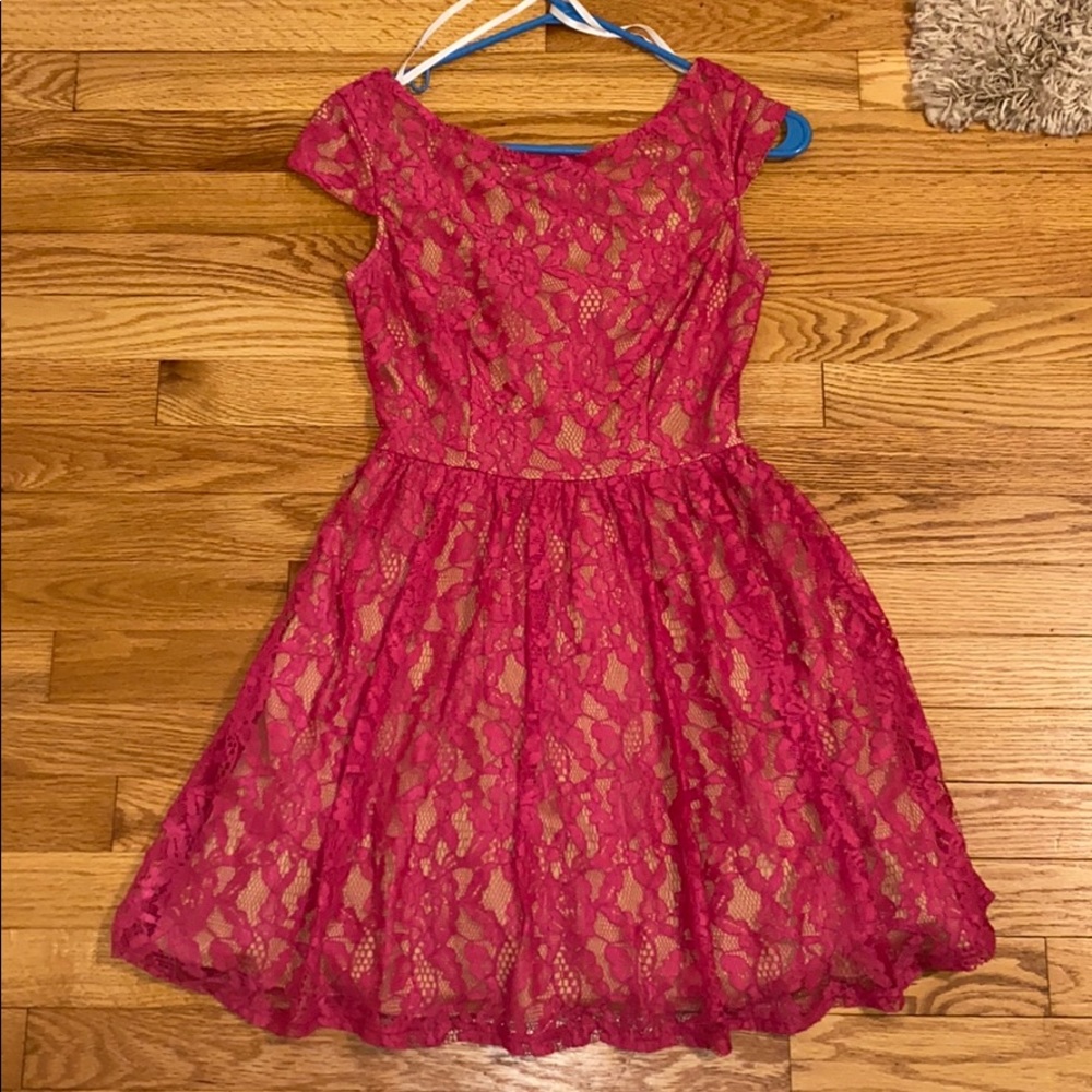Pink dress